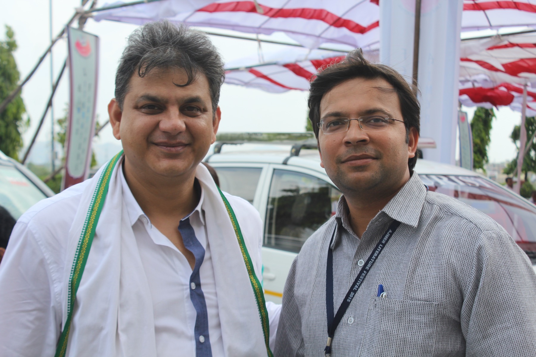 Niranjan Mahawar during a professional public event