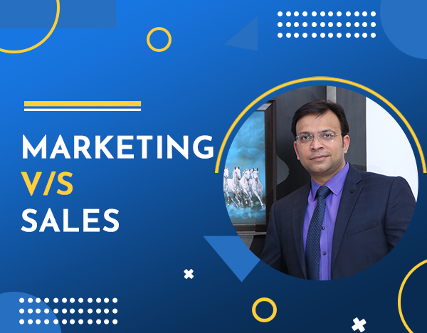 Marketing v/s sales